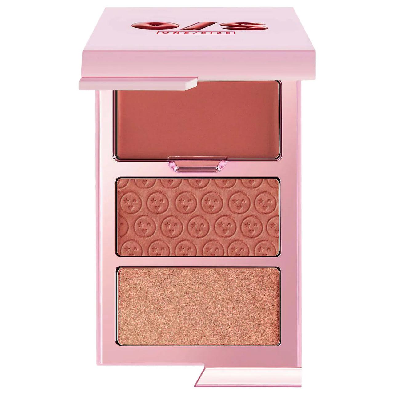 One/Size - Cheek Clapper 3D Blush Trio Palette - Very That
