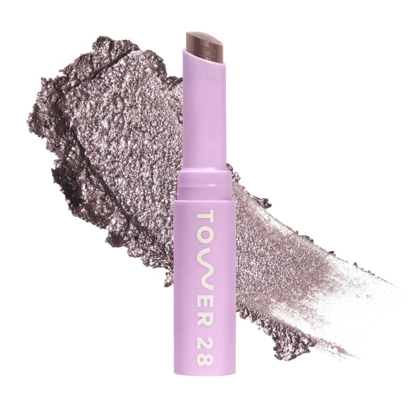 Tower 28 GoGo Cooling Shimmer Eyeshadow Viper Cool Mauve