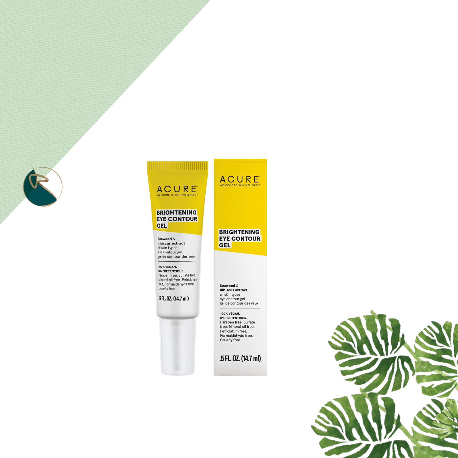 Acure Brightening Eye Contour Gel 14.7Ml