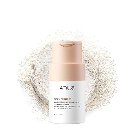Anua Rice + Ceramide Enzyme Brightening Cleansing Powder 40G