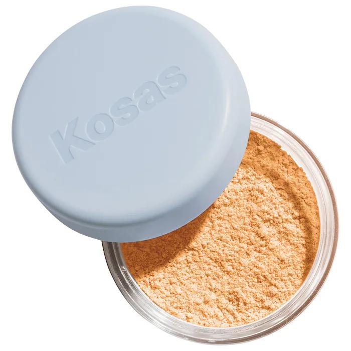 Kosas  Cloud Set Loose Translucent Talc-Free Setting + Blurring Powder - translucent buttery - ultra sheer yellow