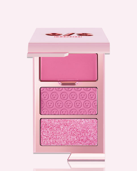 One/Size - Cheek Clapper 3D Blush Trio Palette - Attention Seeker