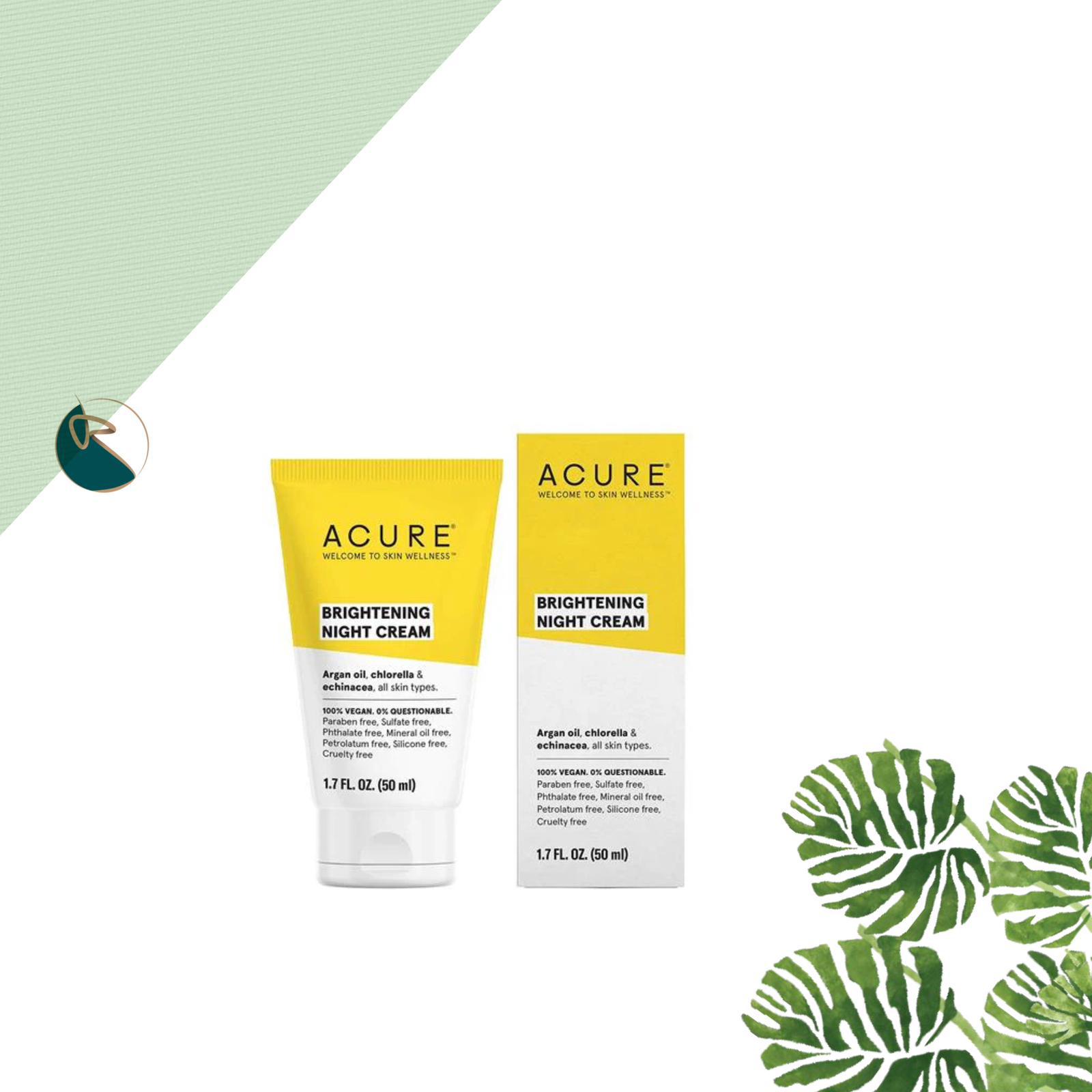Acure Brightening Night Cream 50Ml