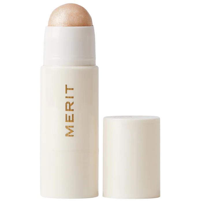 MERIT  Day Glow Dewy Highlighting Balm - cava , champagne