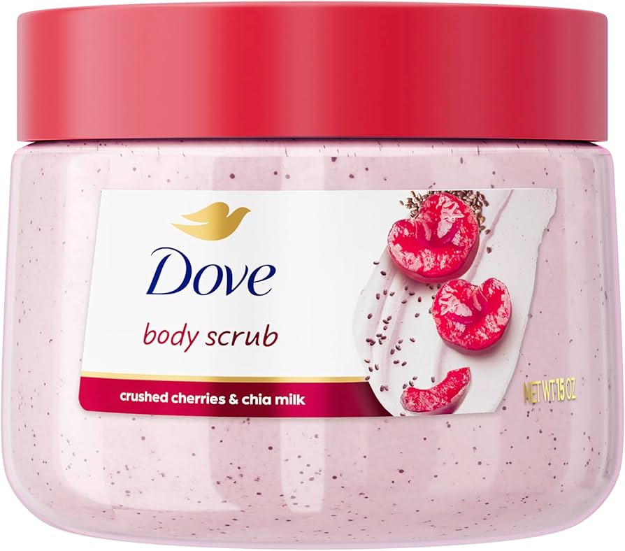 Dove Body Scrub Gommage Corps Crushed Cherries & Chis Milk