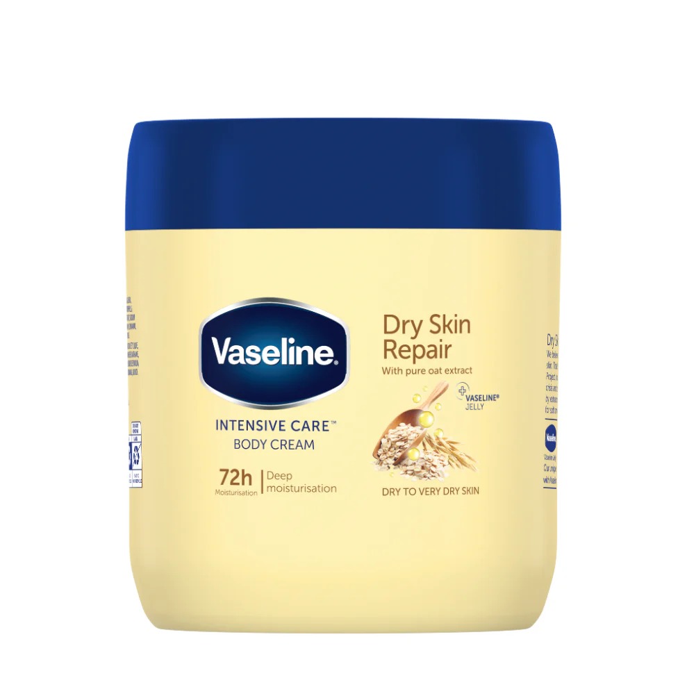 Vaseline Intensive Care Body Cream Dry Skin Repair 400ML(DRY TO VERY DRY SKIN)