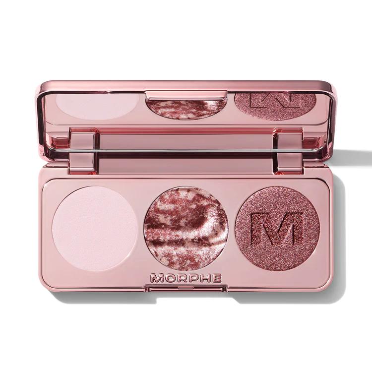 MORPHE Dazzling Metallics Eyeshadow Trio Pinky Ring