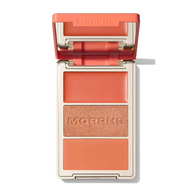 Morphe - Cheek Thrills Multi-Finish Face Trio - POOLSIDE SPRITZ