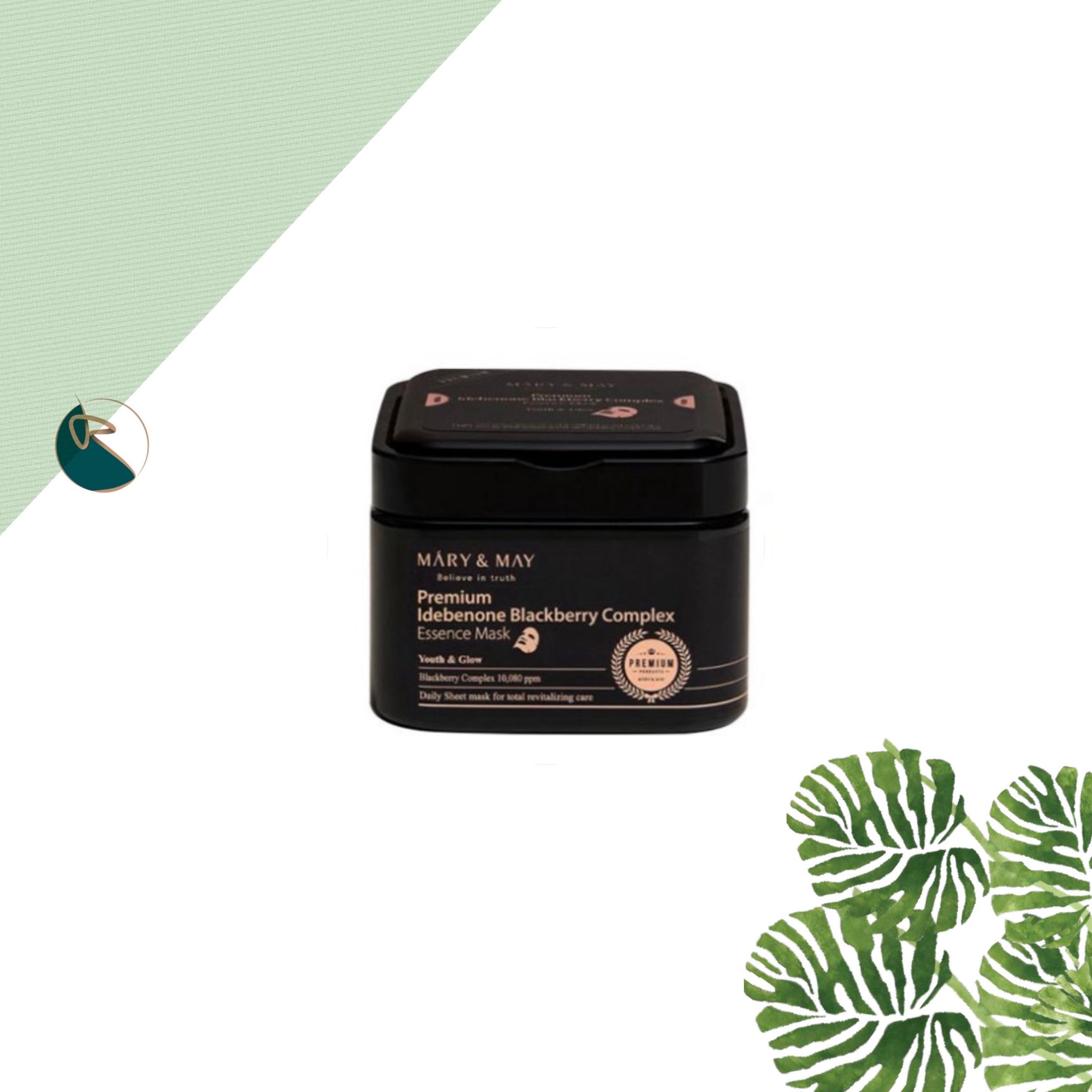 Mary&amp;May Premium Idebenone Blackberry Complex Essence Mask 250g