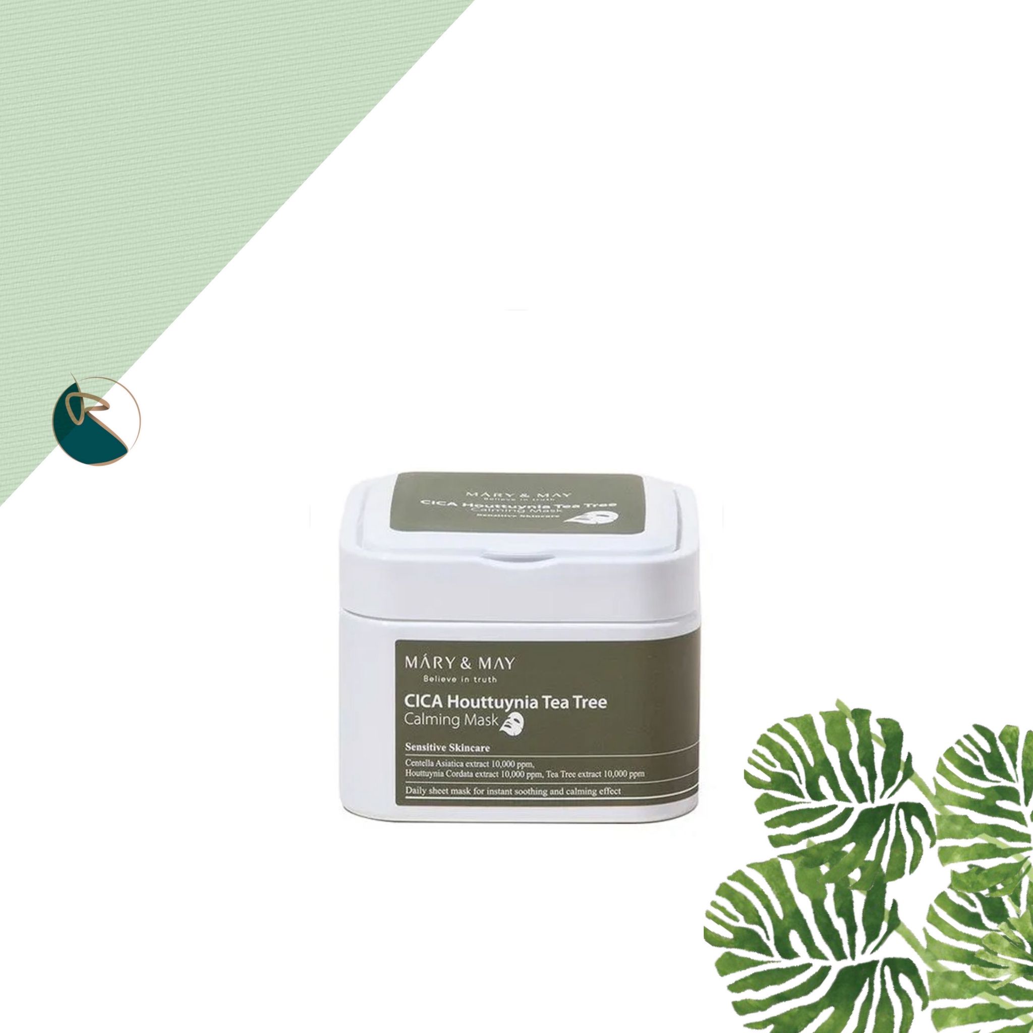 Mary&amp;May CICA Houttuynia Tea Tree Calming Mask 400g
