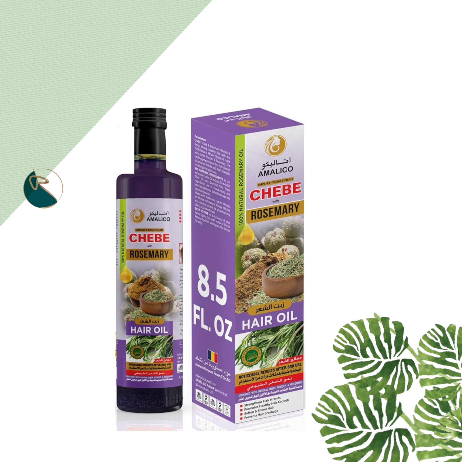 Amalico Chebe With Rosemary Hair Oil 250Ml