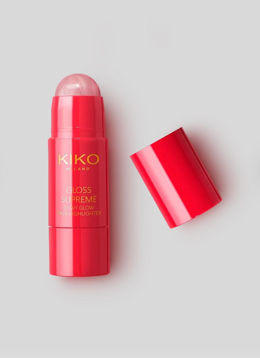 Kiko - Gloss Supreme Dewy Glow Face Highlighter - 01 Candy Sheen
