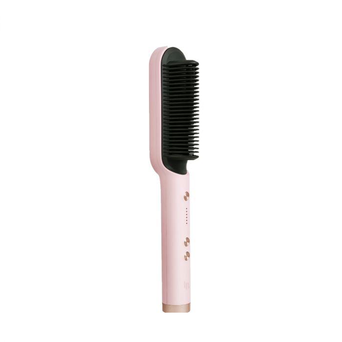 La Belle, Straight Pink, To Straighten Hair, Without Damaging The Scalp