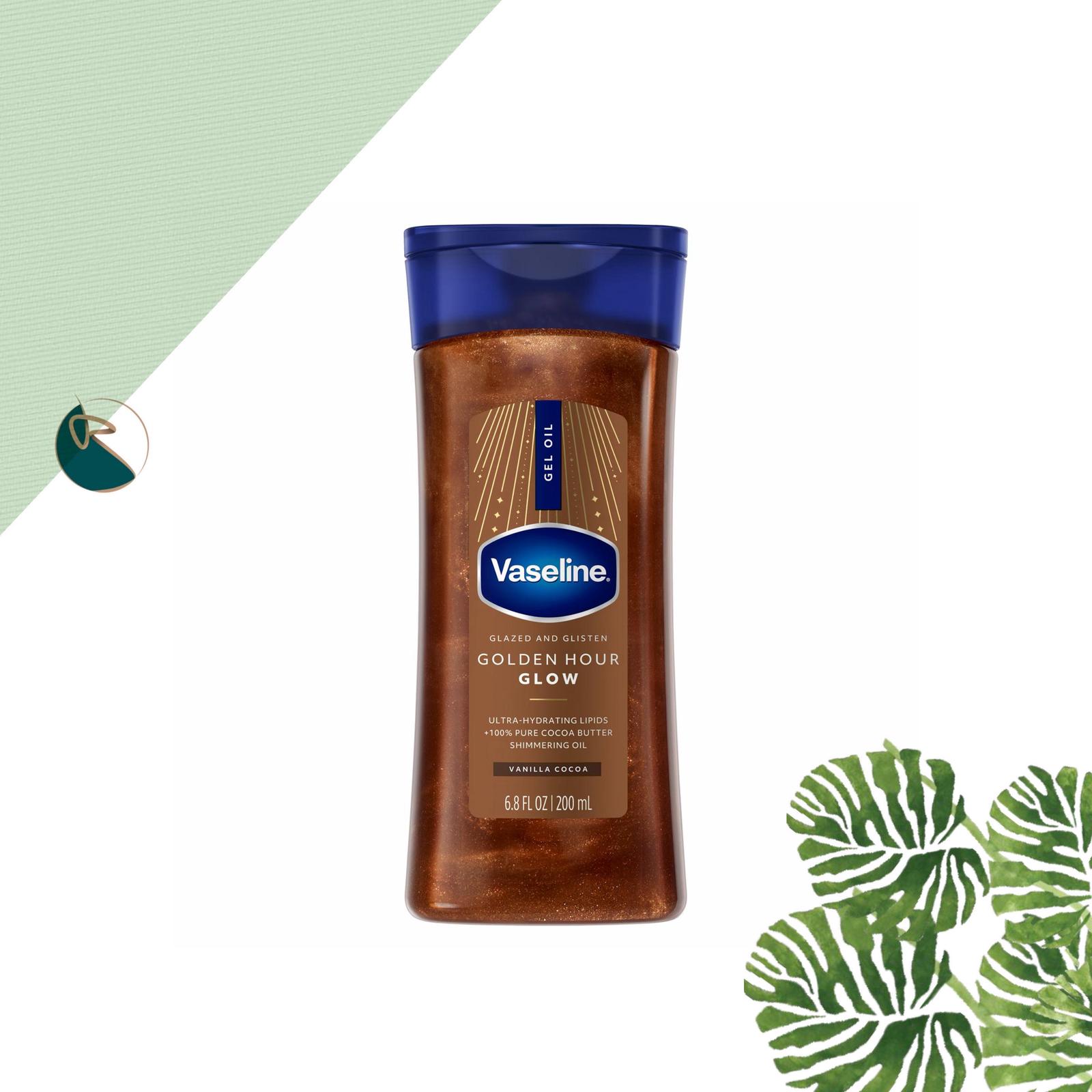 Vaseline Golden Hour Glow Bronze Body Shimmer Gel Oil 200ml