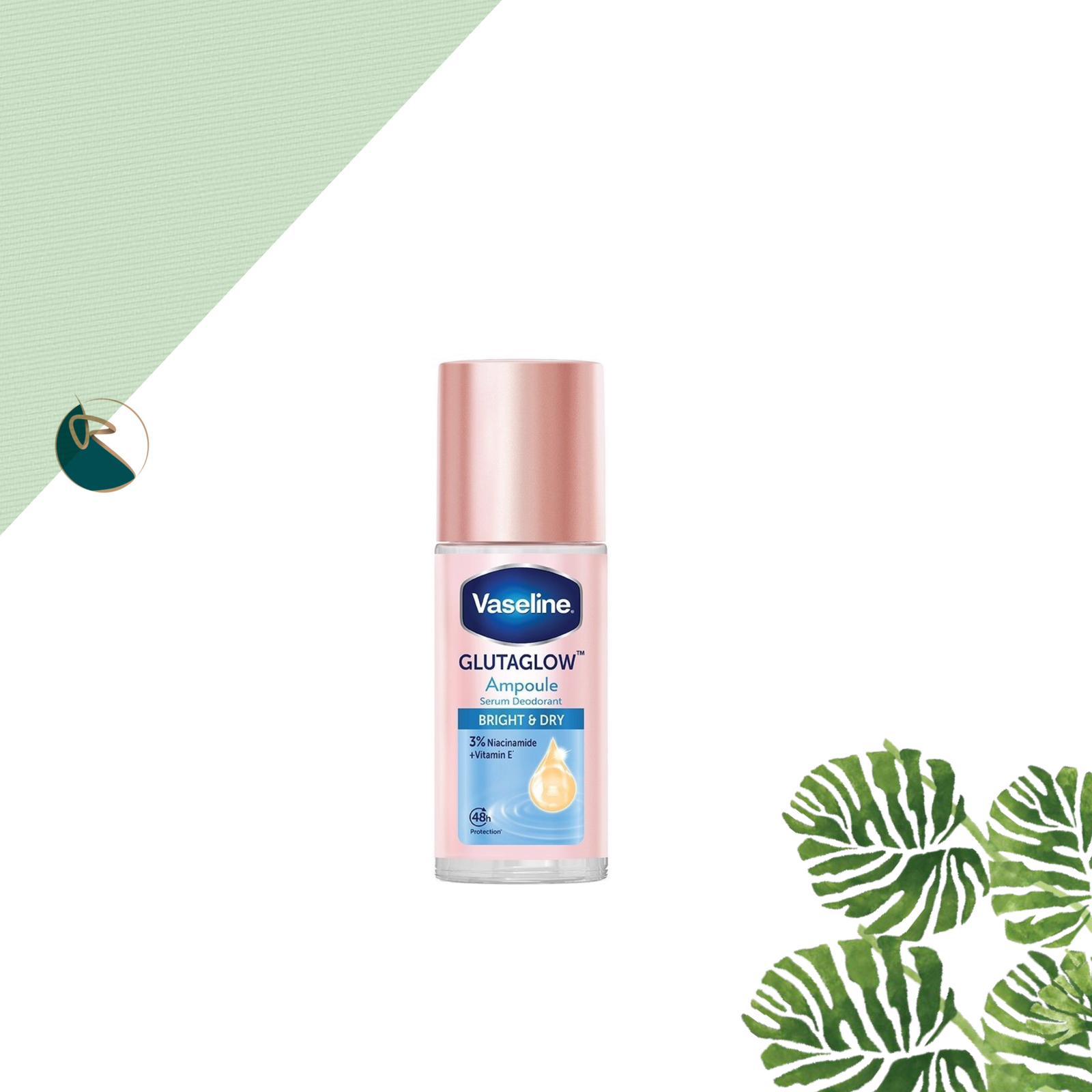 Vaseline Glutaglow Ampoule Serum Deodorant Bright &amp; Dry 45Ml