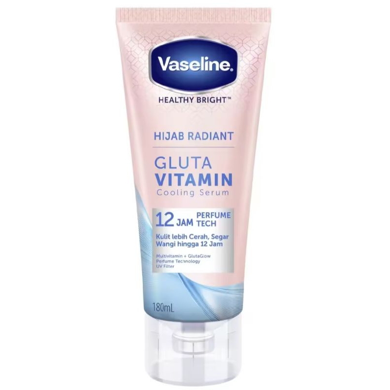 Vaseline® Hijab Radiant Gluta Vitamin Cooling Body Serum
