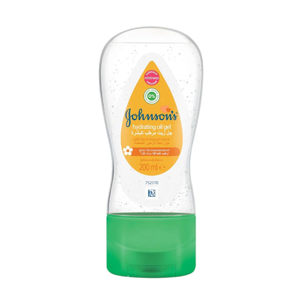 JOHNSONS HYDRATING OIL GEL 200ML