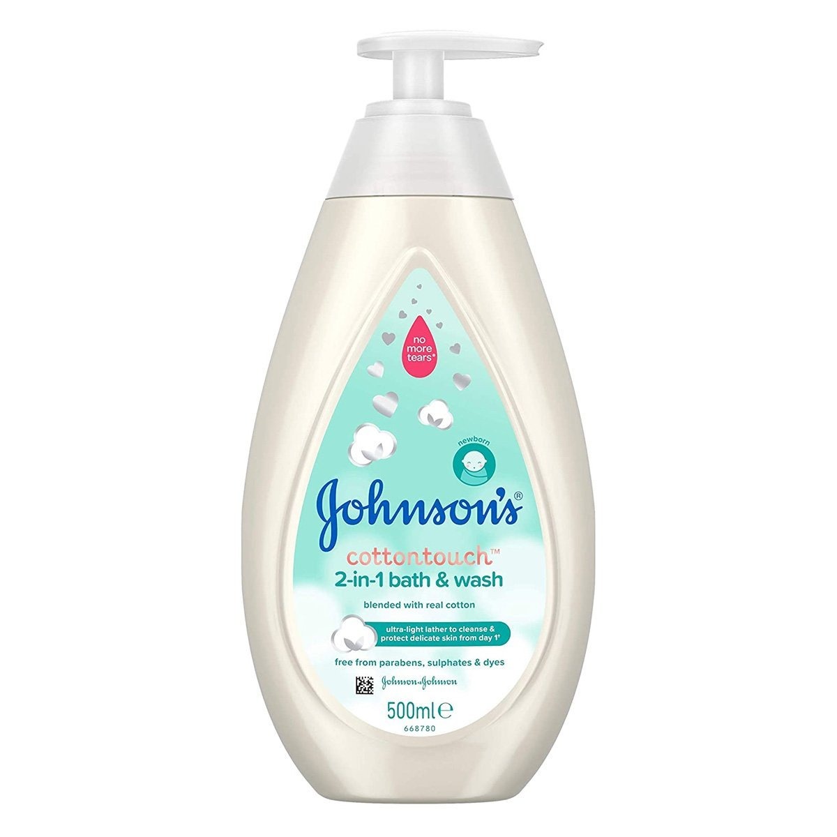 JOHSON`S COTTON TOUCH 2 IN 1 BATH &amp; SHAMPOO