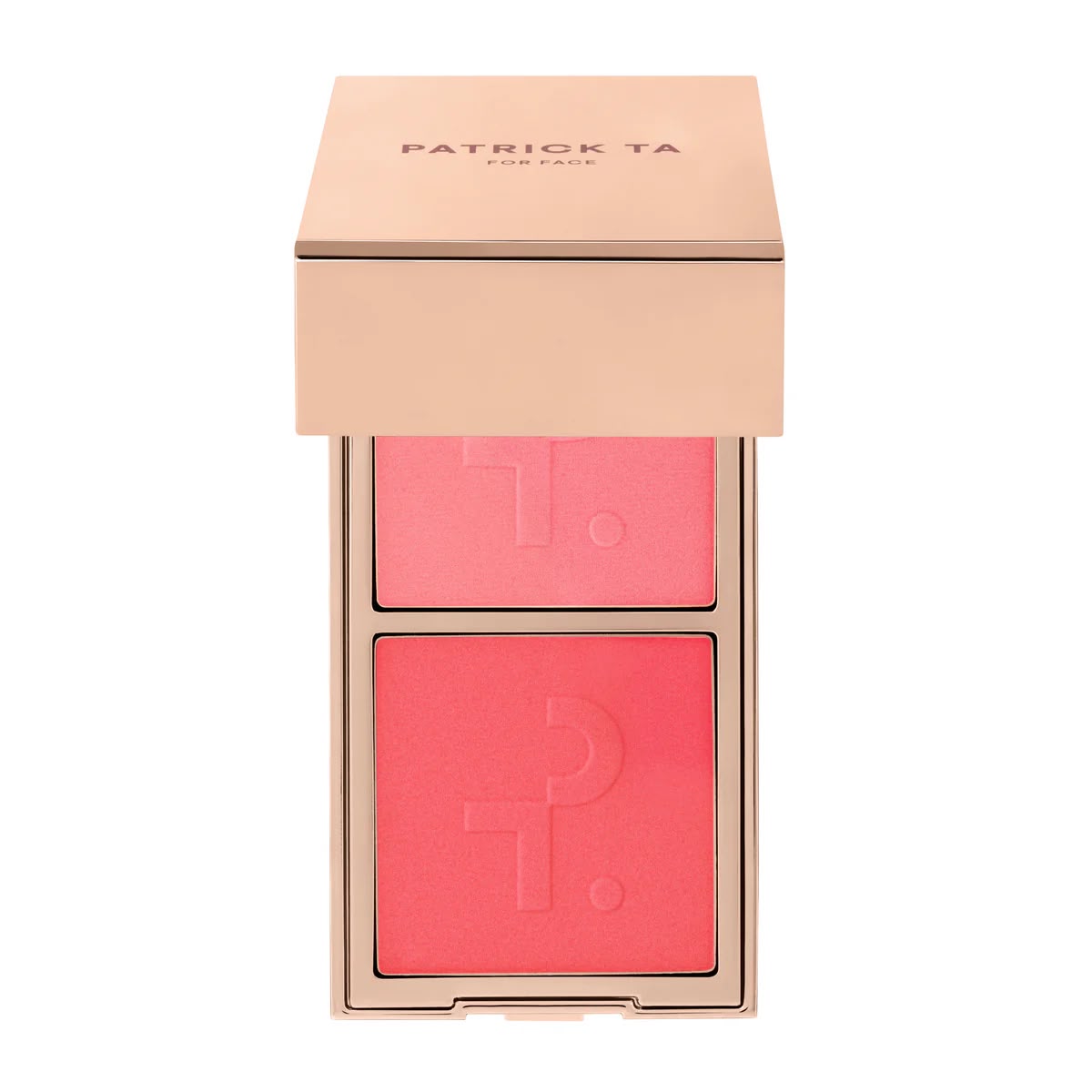 PATRICK TA Transition Blurring Blush Duo - Quite Confident(Vibrant Coral)
