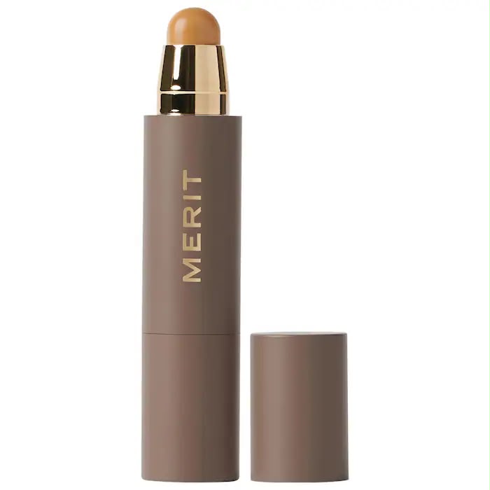 MERIT The Minimalist Perfecting Complexion Foundation and Concealer Stick - camel