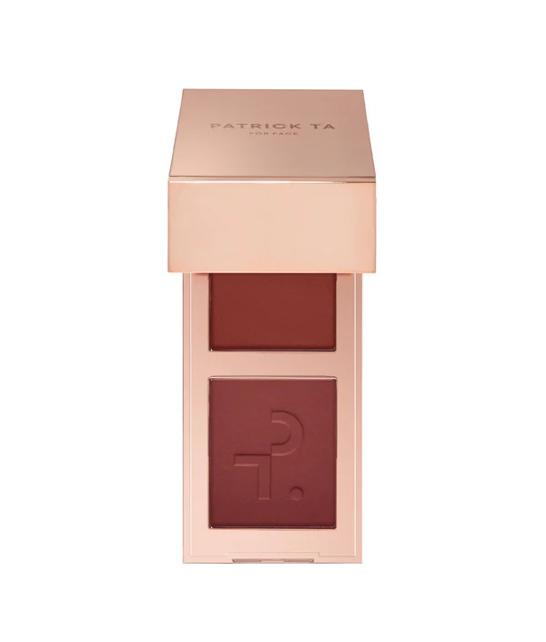 PATRICK TA  Mini Major Headlines Double-Take Crème & Powder Blush Duo - SHE KNOWS WHO SHE IS