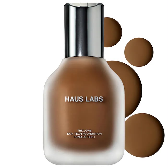 Haus Labs  Triclone Skin Tech Medium Coverage Foundation with Fermented Arnica - 470 Medium Deep Cool