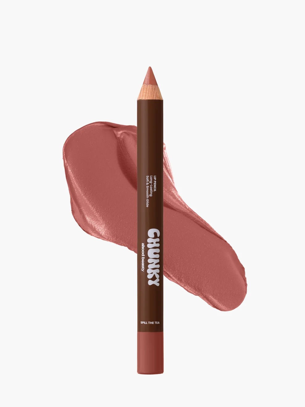 AHOOD BEAUTY Chunky Lip Pencil Long-Lasting Soft &amp; Smooth Glide - SPILL THE TEA