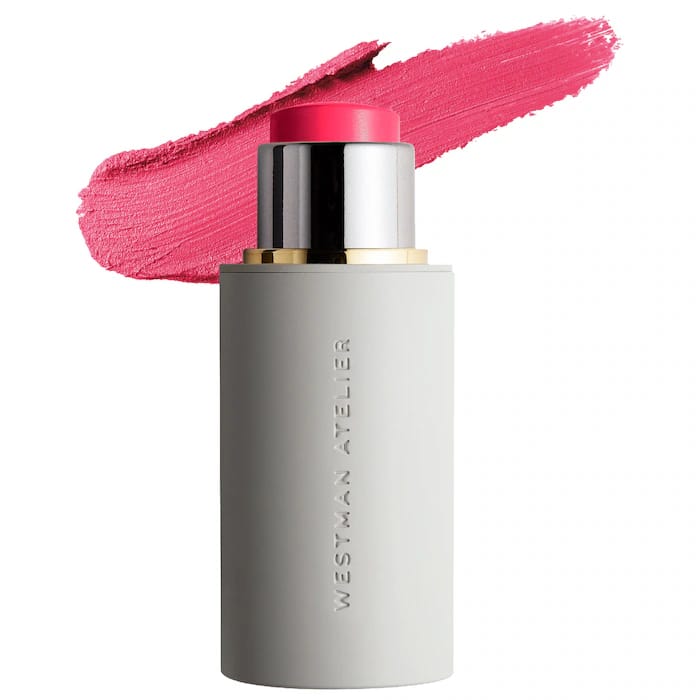 Westman Atelier Baby Cheeks Lip + Cheek Cream Blush Stick- Poppet