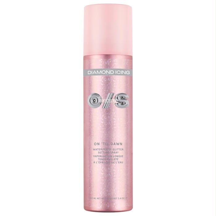 One/Size On ‘Til Dawn NEW Waterproof Glitter Setting Spray – Diamond Icing