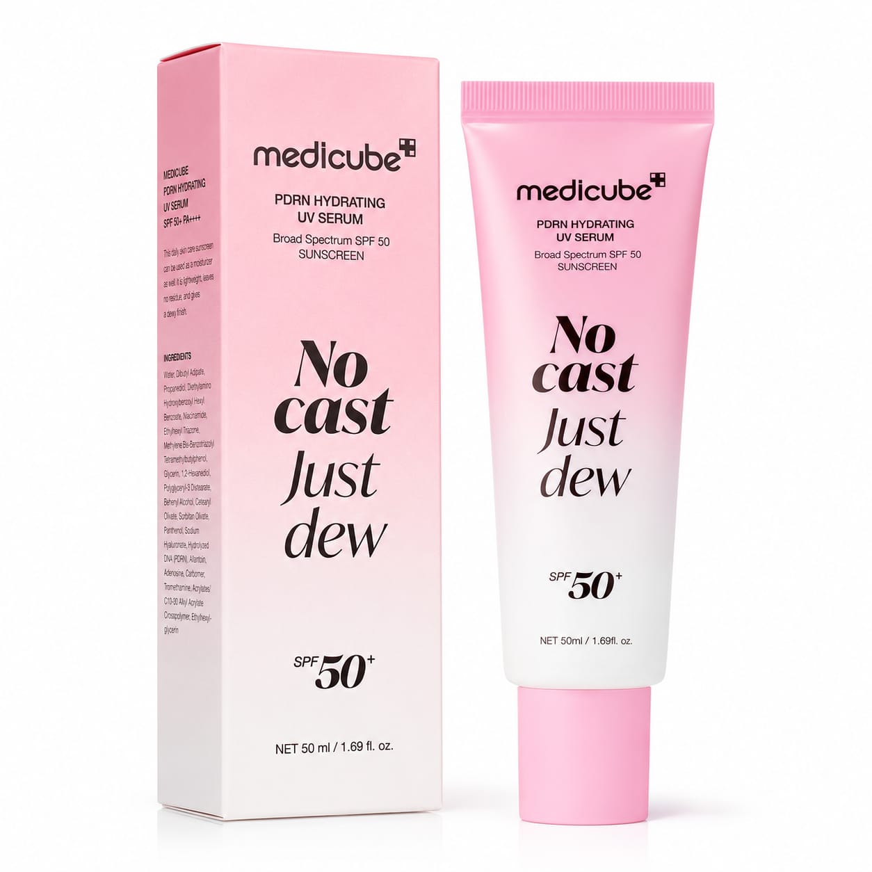 medicube PDRN Hydrating UV Sun Serum SPF50+
